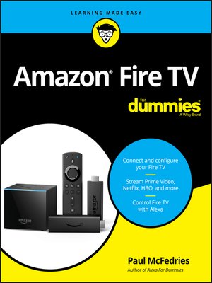 cover image of Amazon Fire TV For Dummies
